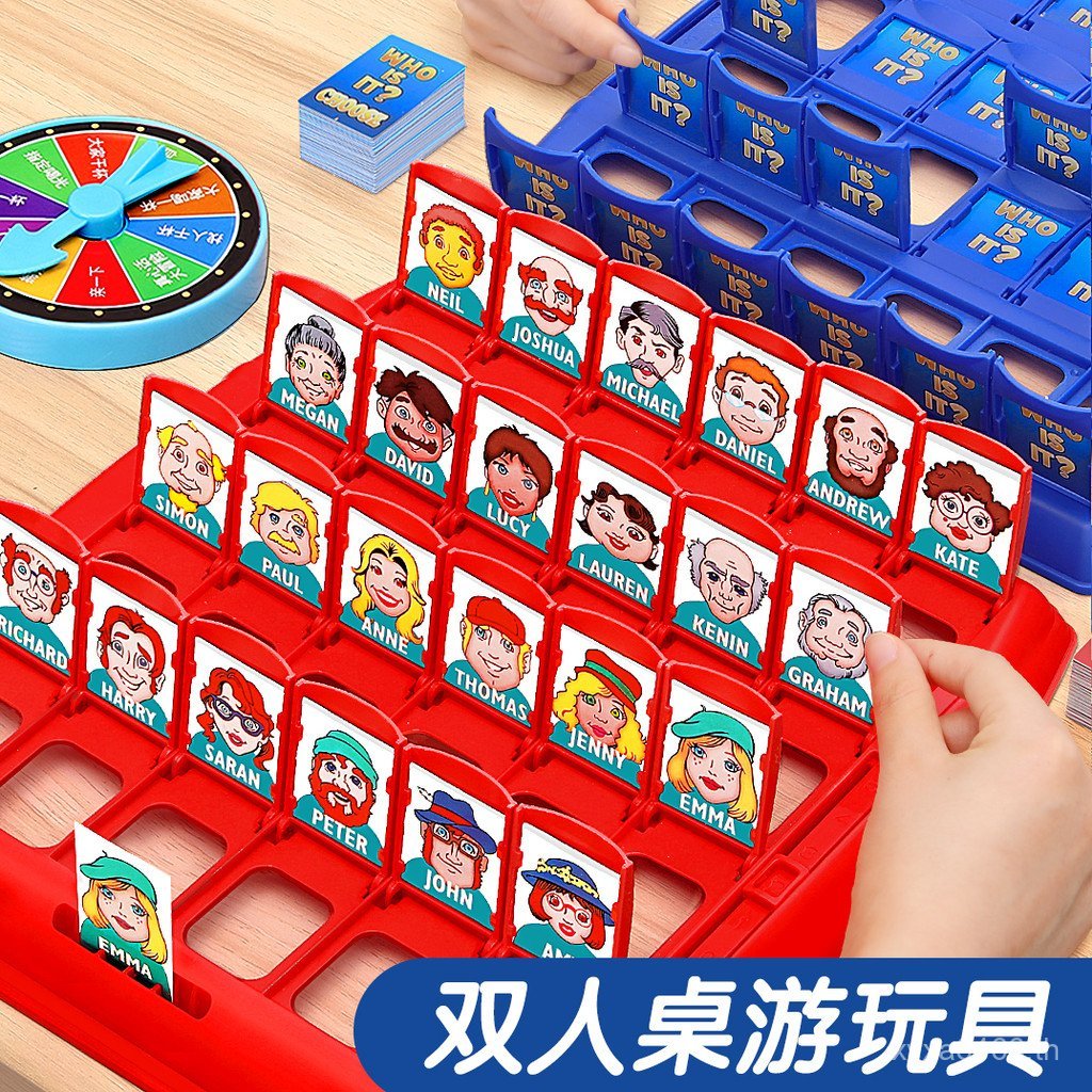 Guess the Game Children Battle Boy Board Game 2026 Game 6 with Character Year Old Guess Who I Am Go 