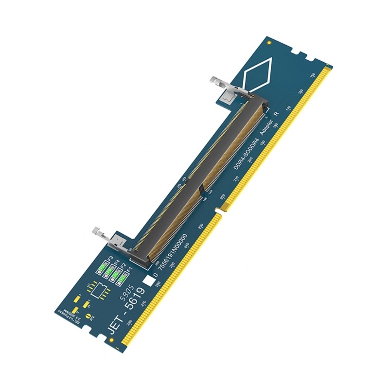 QUIM DDR4 ถึง DDR4 การ์ดหน่วยความจําการแปลงการ์ดแล็ปท็อปเดสก์ท็อป DIMM รองรับ 5600MHz ความเร็ว 32GB 