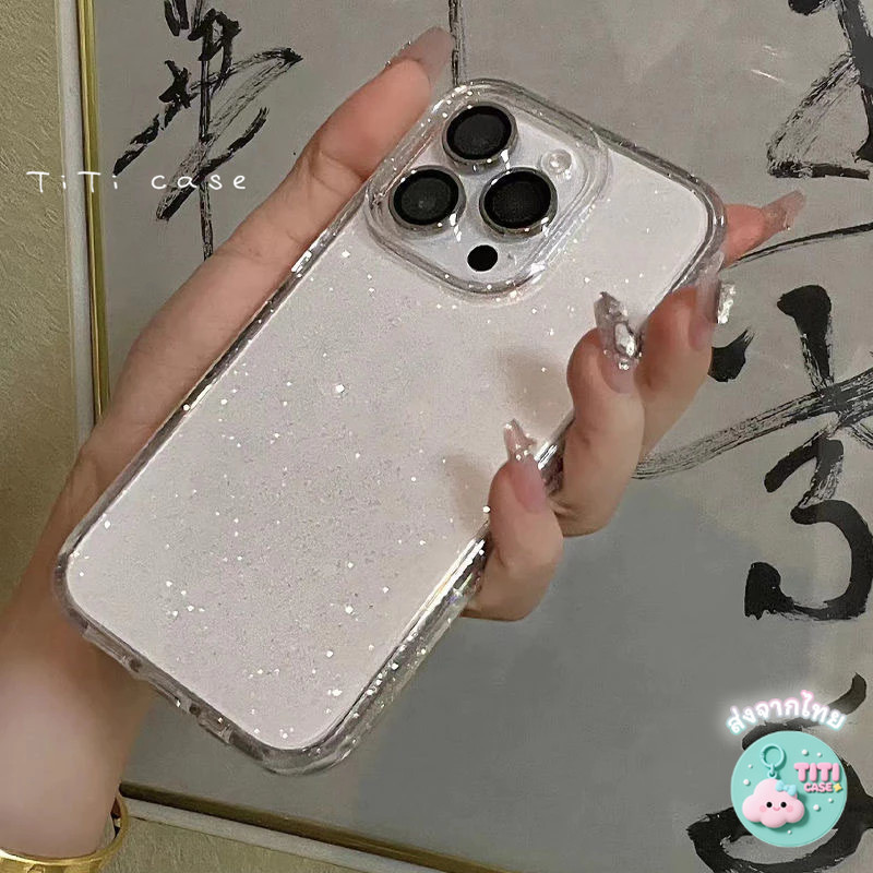 🔥good🔥เคสไอโฟน11/13/14/15/16/17 Pro max เคสซิลิโคน Flash glitter Silicone Case For iPhone 11,12,13,16,15PM,16PM,17PM,14