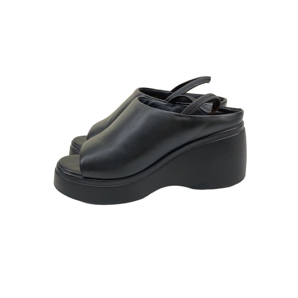 APOM Sandals 38 BLK Direct from Japan Secondhand