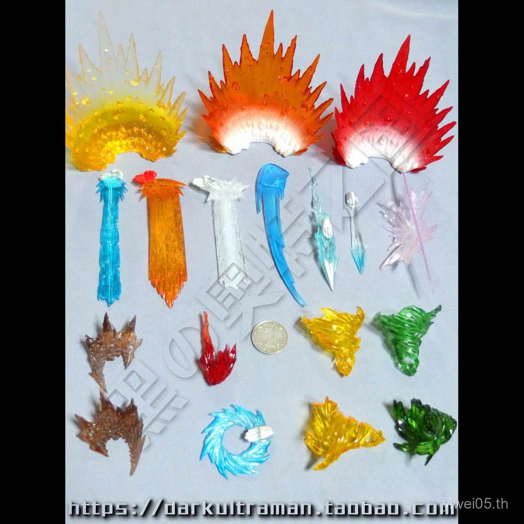 ร้อนขายACT SHF Ultraman Monster รูปพิเศษอุปกรณ์เสริม Gaia Diga Advent Gravel เปลวไฟระเบิด 77S7