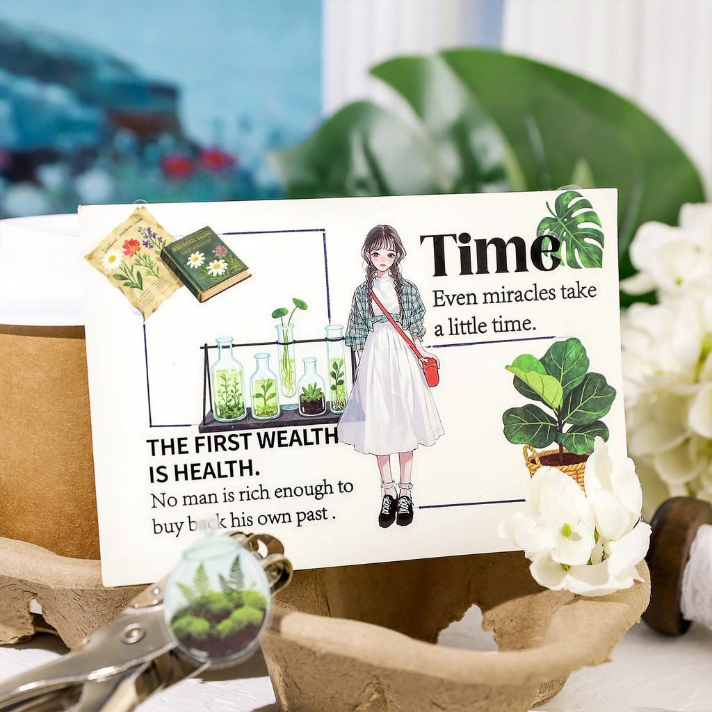 4 ชิ้น Home Life Camping สติกเกอร์ Kawaii สัตว์โปร่งใส PET Scrapbooking Clipping อุปกรณ์ Decals สําหรับ Journaling Planner Collage Junk Journal Bullet อัลบั้มปฏิทินเคสโทรศัพท์ ราคา ถูกที่สุด ดีลบีเคเค แกลเลอรีภาพที่ 4