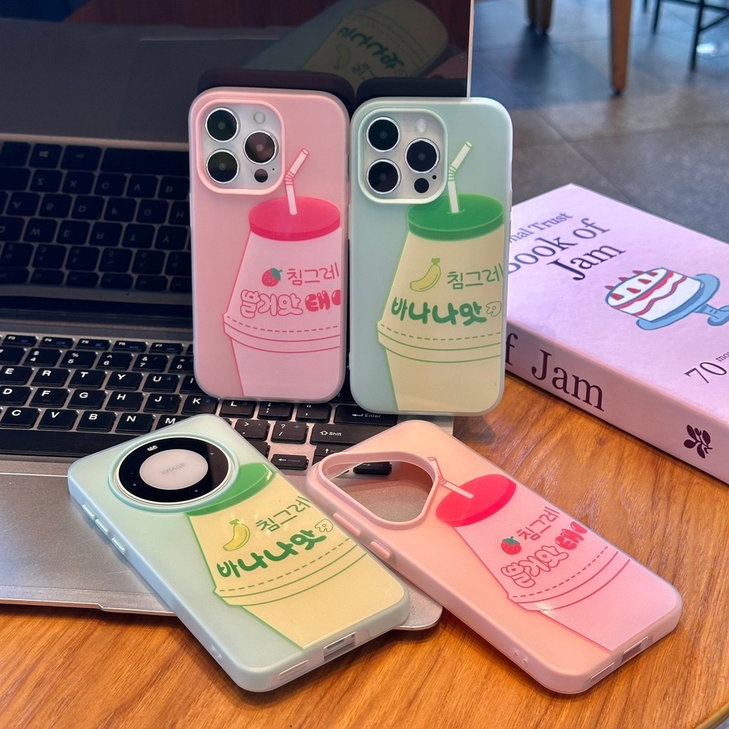 เคสไอโฟน 17 13 11 17 สำหรับ IPhone 17 Air 16 15 11 13 12 14 Pro Max XR X XS Max เคส 2 in 1 Cute Yogu