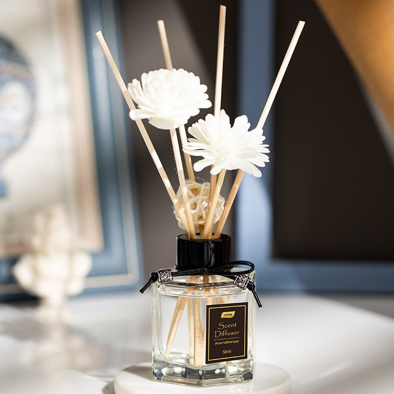 50ML Fireless Aromatherapy กลิ่นหอมติดทนนาน 30 วัน 9 ประเภทน้ําหอมมีจําหน่าย Fireless Aromatherapy Mini Aromatherapy Encounter/Shangri-La/ลาเวนเดอร์ในครัวเรือนในร่มกลิ่นหอมบ้านร้อน ราคา ถูกที่สุด ดีลบีเคเค แกลเลอรีภาพที่ 2