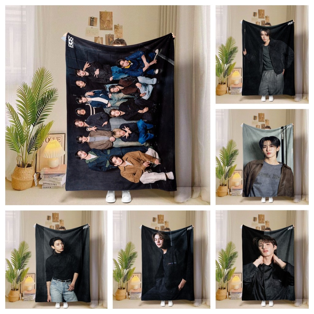 ผ้าห่มสักหลาดวง BUS Thai boy - Ultra Soft Warm Cozy - ของขวัญที่สมบูรณ์แบบสําหรับแฟนๆ