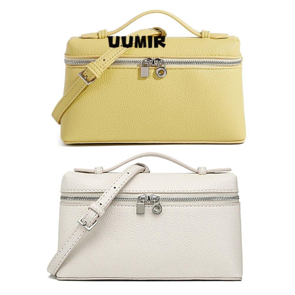 UUMIR กระเป๋าสตรี สำหรับใส่กล่องอาหารกลางวัน หนัง PU สะพายได้ทั้งไหล่และมือ ใช้ทุกวัน