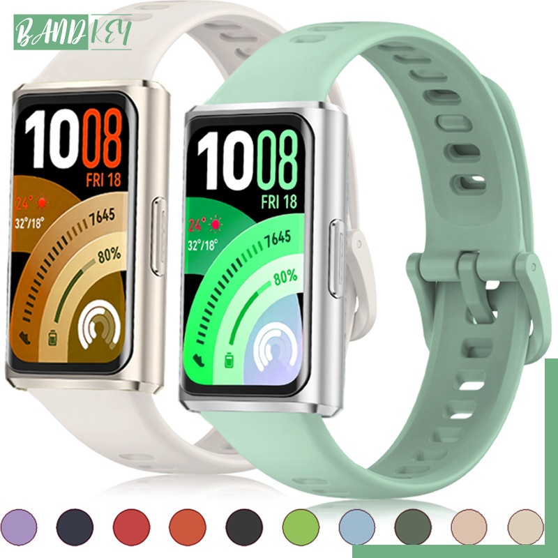 สายรัดข้อมือเดิม for Huawei Band 11 /11 Pro สาย อุปกรณ์เสริม เปลี่ยนกีฬาซิลิโคนสร้อยข้อมือ for Huawei Band 11 Pro