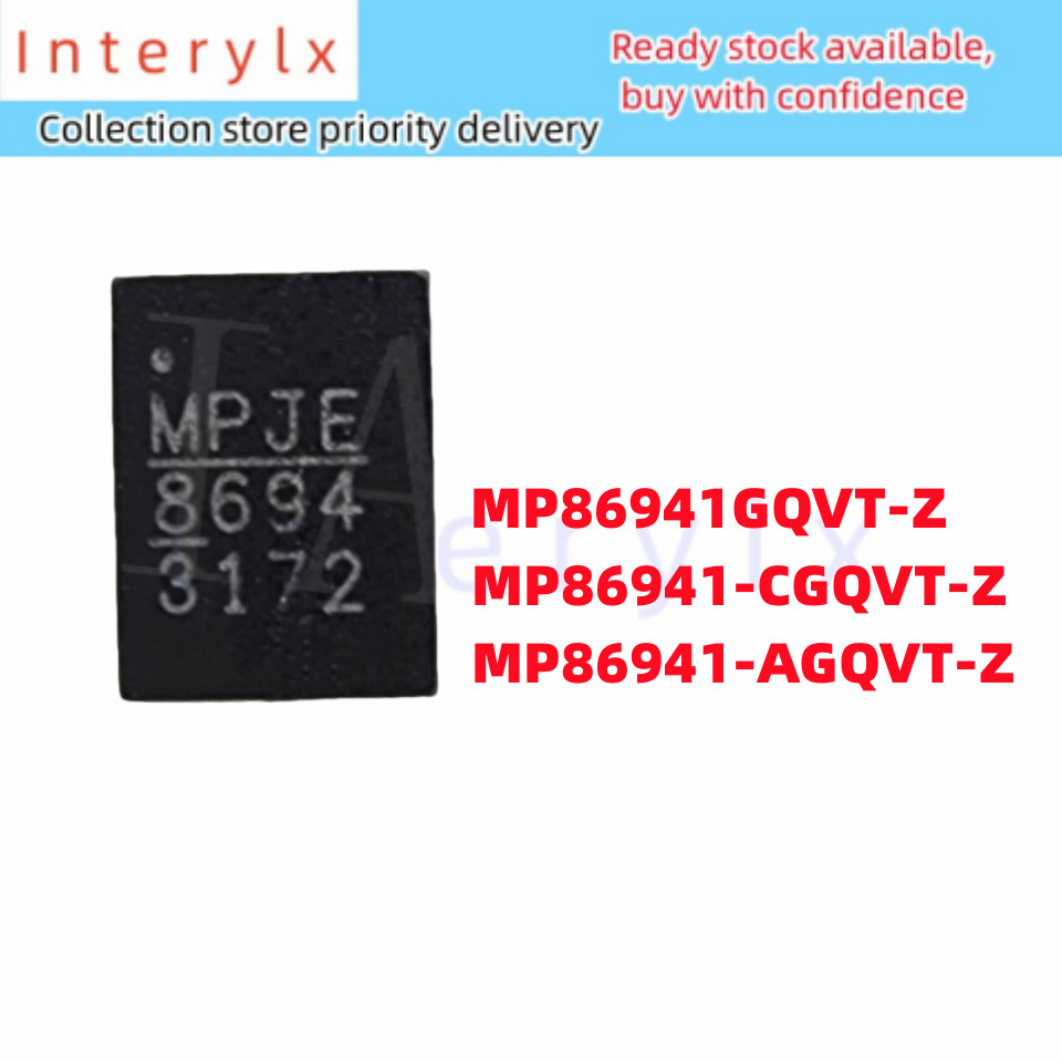 2 ชิ้น/ล็อตยี่ห้อใหม่ MP8691GQVT-Z MP8691 MP8694 86941 8694 Patch QFN 86941C MP8691C MP8691C MP8694A