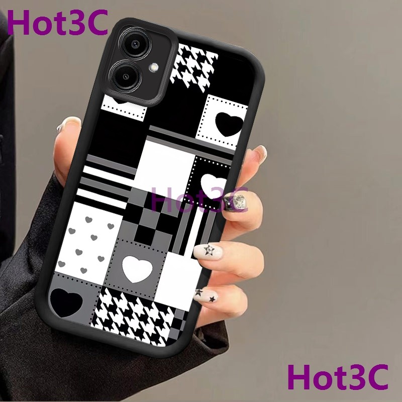 เคส For Samsung A06 5G / Samsung A06 4G tpu เลนส์ป้องกันเคสโทรศัพท์แฟชั่น PJCPv