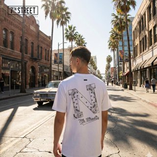 เสื้อยืด 7ᵗʰ Street รุ่น NPL ผ้า Cotton100% นุ่มสบาย ระบายอา…