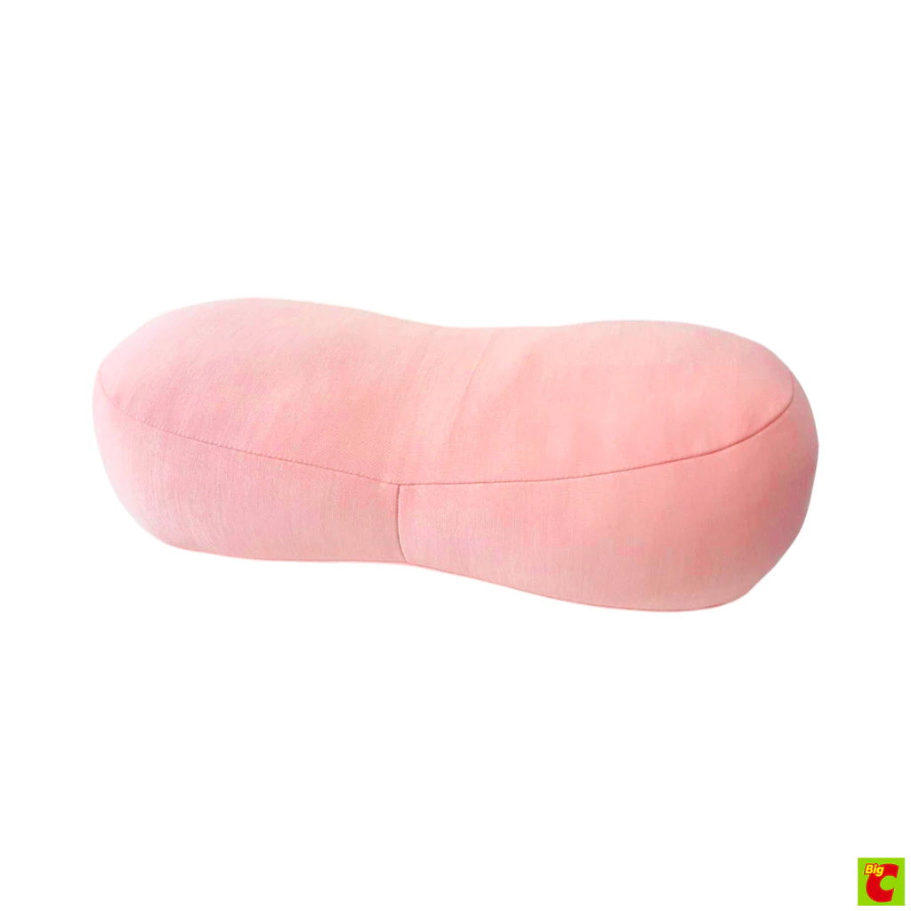 เบสิโค หมอนอิงทรงถั่ว 21 x 43 ซม. สีชมพู