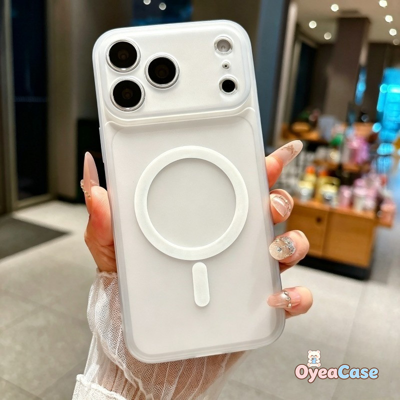 Ice Mist กรณีแม่เหล็ก TPU สําหรับ Realme หมายเหตุ 60 60X 50 P4 P3 P3X P1 Pro Q5i Q3 Q3i V23 V23i V13