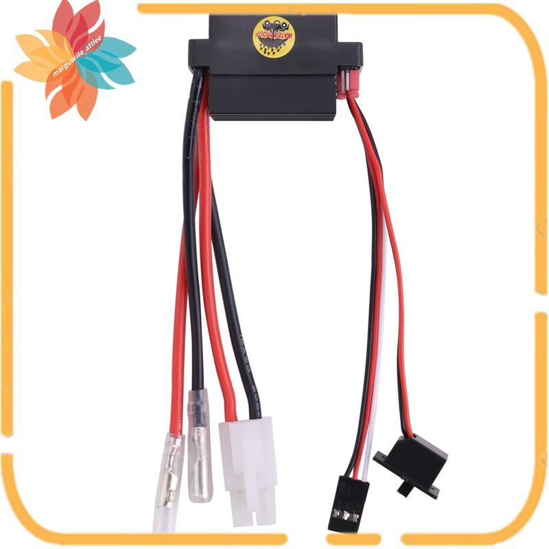 Rc ESC 320A 6-12V ตัวควบคุมความเร็ว ESC Brushed พร้อม 2A BEC สําหรับ RC เรือ U6L5