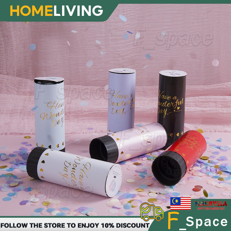 Confetti Mini Poppers งานแต่งงานครบรอบอุปกรณ์สําเร็จการศึกษาวันเกิดเจ้าสาวเพศเปิดเผย Popper