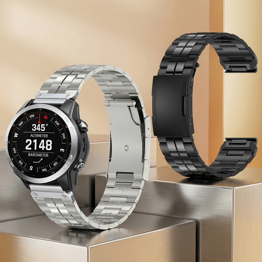 22 มม.26 มม.QuickFit สร้อยข้อมือไทเทเนียมสําหรับ Garmin Fenix 8 47 มม.51 มม.E 7 7X Pro 6 6X 5 5X Plu