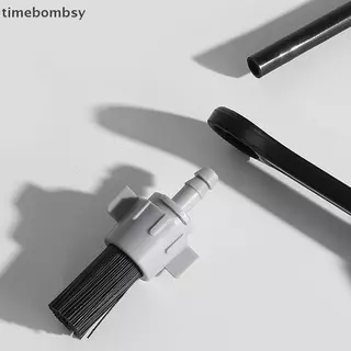 (เวลา) กาแฟแปรงทําความสะอาดไอน้ําปรับเครื่องเอสเปรสโซ Brewing Head Long Handle แปรงทําความสะอาดเครื่องมือ Barista อุปกรณ์ (TH)