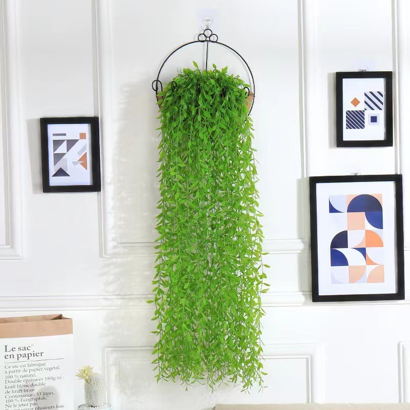 [คลังสินค้าพร้อม] Value Pack 5 ชิ้นเถาวิลโลว์ประดิษฐ์ - Greenery ปลอมแบบแขวนราคาไม่แพงสําหรับ Office