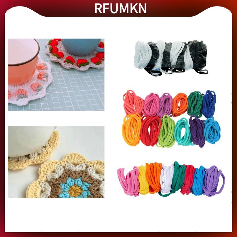 [rfumkn] 192-piece Loom Potholder Loops Hand Weaving Frame Craft Loops โครเชต์ห่วง DIY Craft Tool ทํ