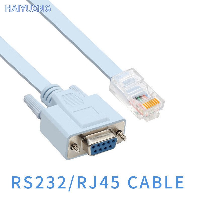 1.8 Mdb9 Serial Port สาย db9 ถึง rj45 สาย rs232console สาย Configuration Router สาย rj45
