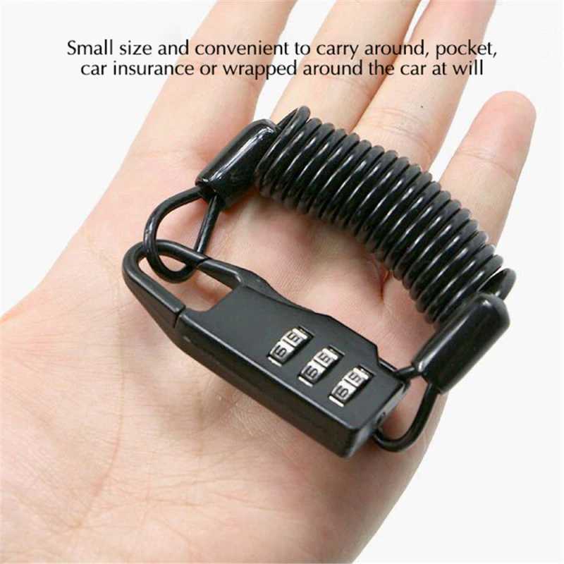 ULAC Bike Lock รหัสผ่านกันขโมย รหัส 3 หลัก