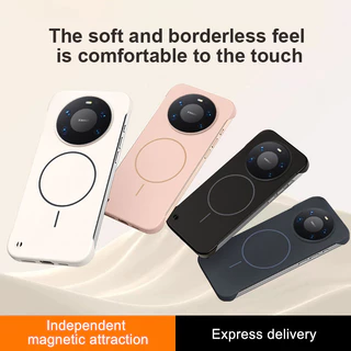 ขายร้อนสําหรับ Huawei Mate 80 70 60 50 40 30 Pro Plus/Max Mate 70 Air แม่เหล็กไร้ขอบ Ultrathin เคสโทรศัพท์ Frosted Anti-fall/กันฝุ่น