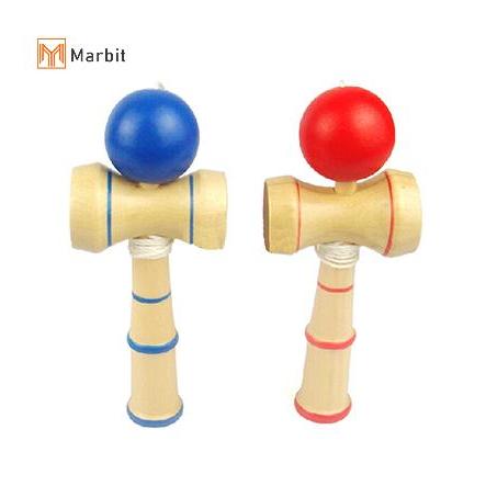 Marbit Kid Funny Kendama Ball ทักษะเกมไม้แบบดั้งเดิมของญี่ปุ่นของขวัญของเล่นเพื่อการศึกษา null