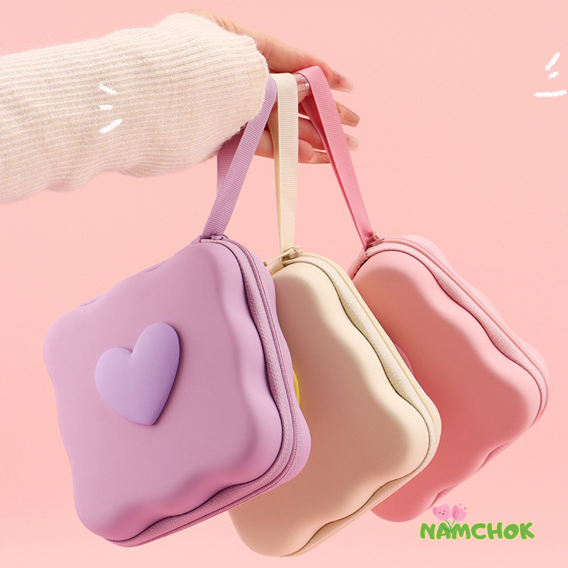【NK】กระเป๋าใส่ที่ชาร์จ หูฟัง เคสป้องกันสายเคเบิล กระเป๋าเก็บพาวเวอร์แบงค์