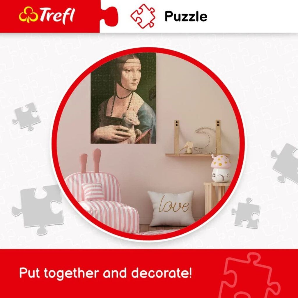 TREFL بازل 500 قطعة خيول في المرج — صورة 6