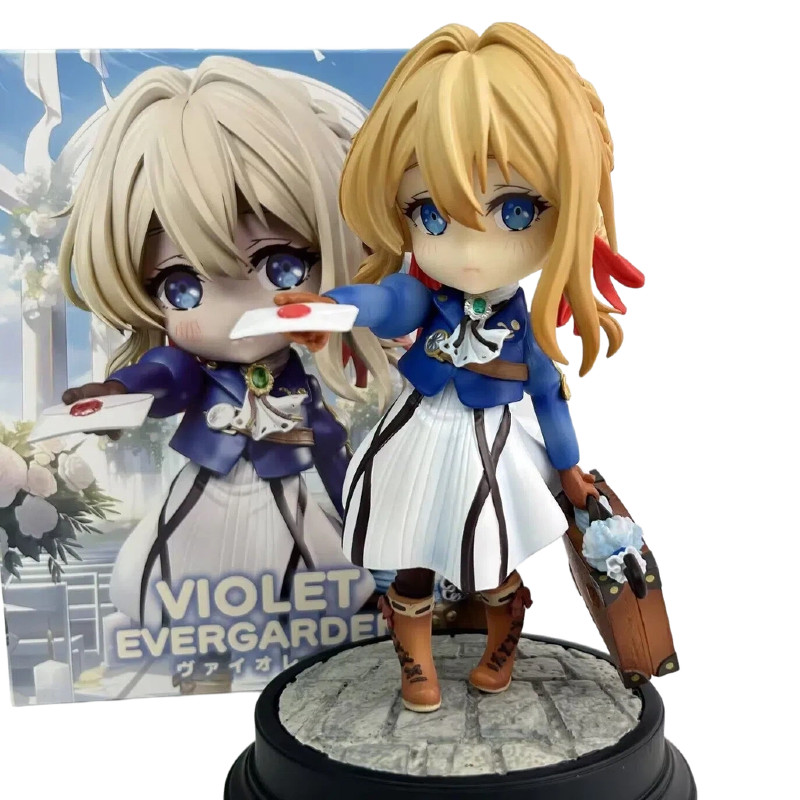 อะนิเมะ Violet Evergarden the Main Character Mini Violet Evergarden Stature Figure ของเล่นสะสม