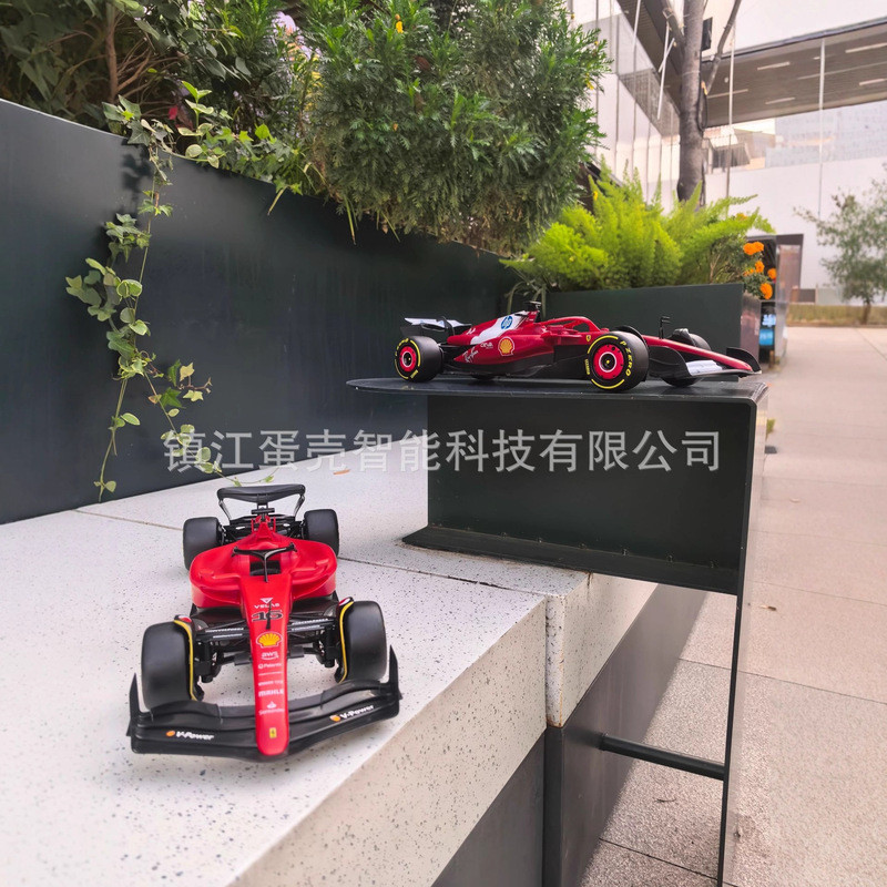 Rastar Xinghui Ferrari สูตร F1-75 เด็กรีโมทคอนโทรลไฟฟ้าของเล่นรถแข่งจําลอง Cool Supercar