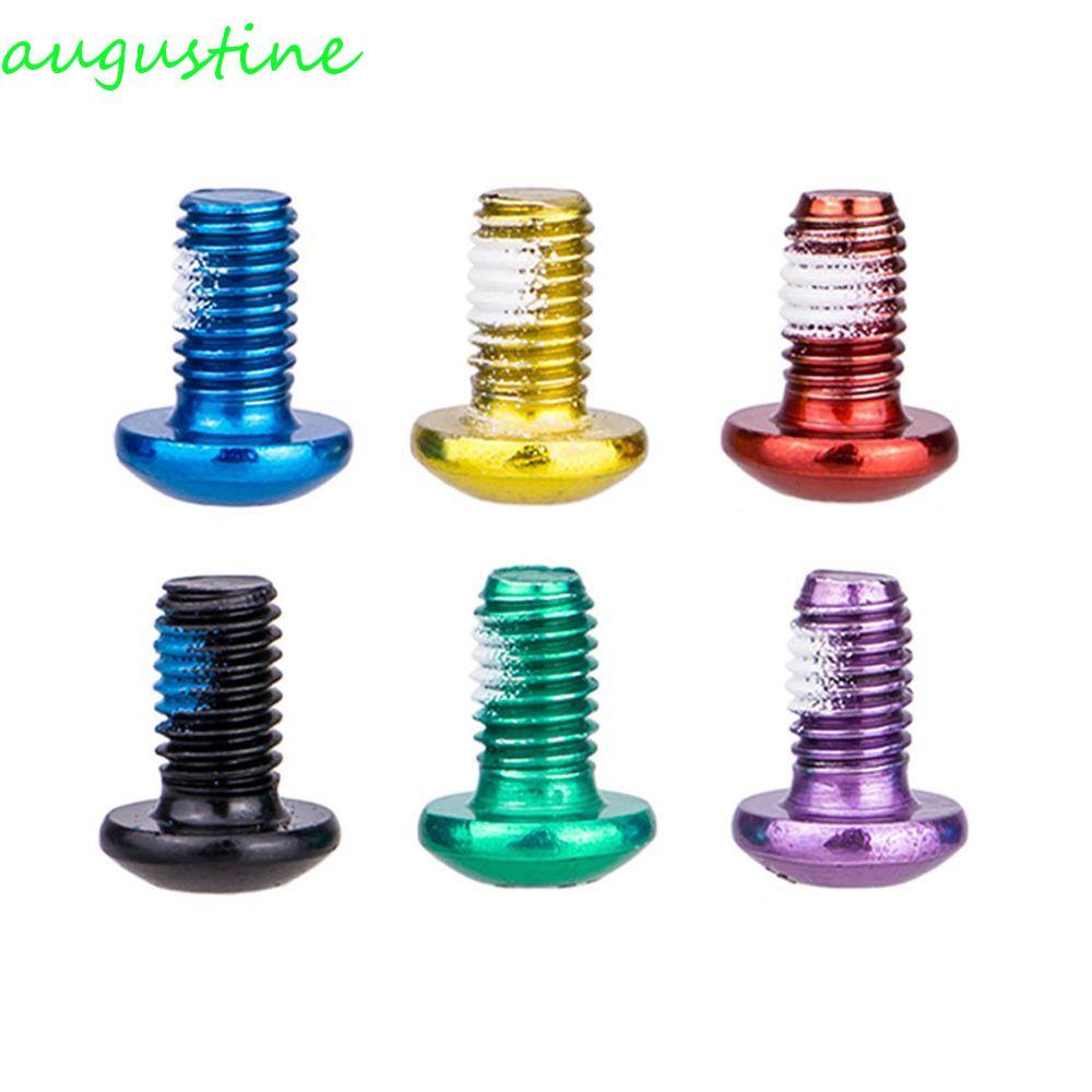 AUGUSTINE Torx Bolts Part เครื่องมือจักรยานดิสก์เบรกโรเตอร์สแตนเลส M5x9 มม.จักรยานเสือภูเขา T25 Torx