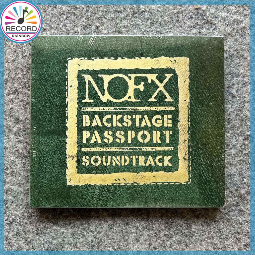 Nofx Backstage Passport Soundtrack Original CD Album [Sealed] Brand New 1Z03462 -TH2