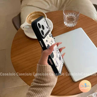 เคสโทรศัพท์หนังการ์ตูน ซานริโอ คิตตี้ มีฟีฟาย สำหรับ iPhone 14 15 Pro Max 11 Pro X/Xr/Xs/Xs Max 12 17 13 16 Plus เคสนิ่ม
