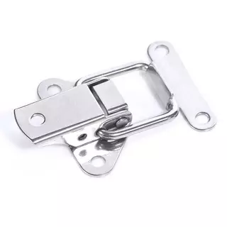 Warmhomezj สแตนเลส 304 กล่องเครื่องมือ Loing Latch Toggle Catch Clasp บานพับฮาร์ดแวร์ WAR