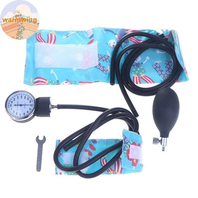 Warmwing เด็กทารกคู่มือทางการแพทย์เครื่องวัดความดันโลหิตทารก Neonate Pediatric BP Cuff Manometer Upp