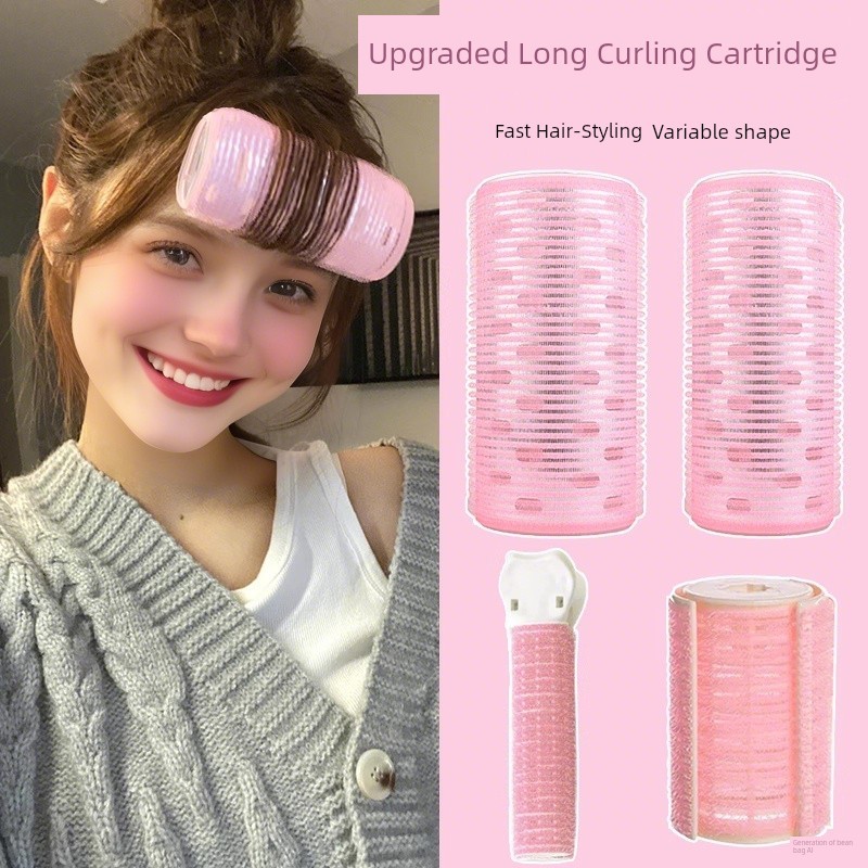 กิ๊บม้วนผม กิ๊บยกโคนผม ลูกกลิ้งดัดผม Bangs Roll แปดตัวอักษร Air Roll Bangs Handy เครื่องมือรากผมปุยค