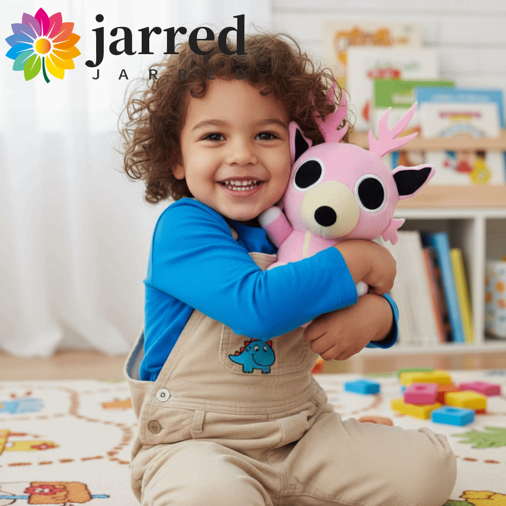 JARRED Deer Plush Doll, PP Cotton 99 Nights In The Forest 99 Nights In The Forest Peripherals Toy, G