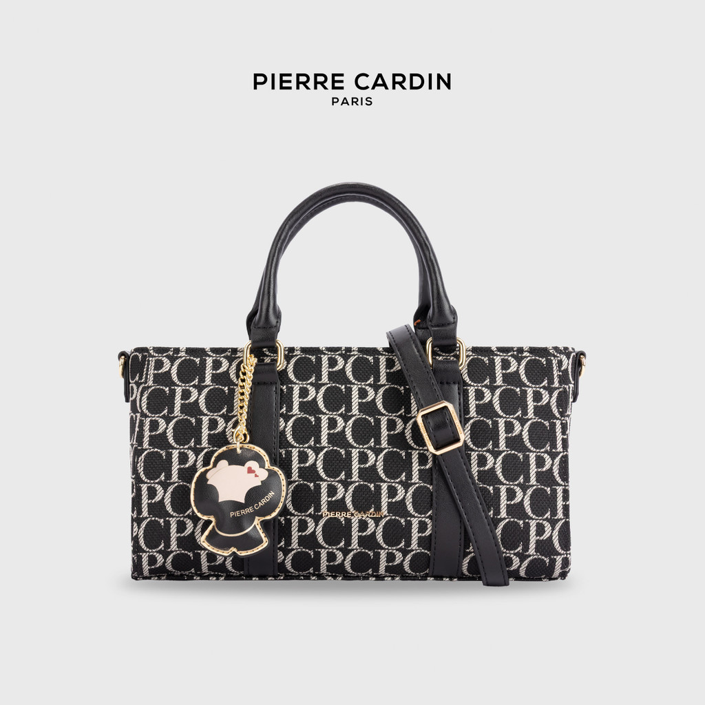 กระเป๋าหูหิ้วด้านบน Pierre Cardin Luxe Monogram