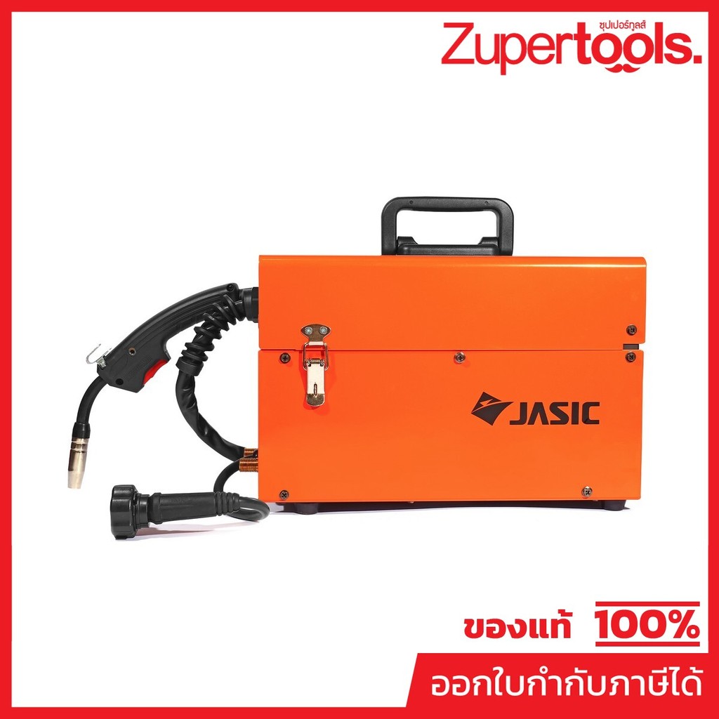 JASIC เครื่องเชื่อม MIG รุ่น MIG125 ไฟ 230 โวลต์ 1 เฟส กระแสไฟเชื่อม 20-120 แอมป์ ใช้กับลวดเชื่อม MI