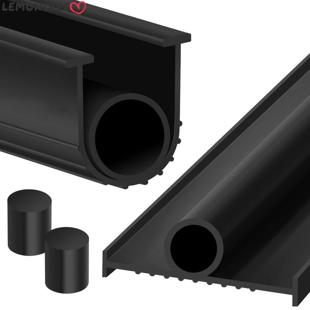 LEMONTREE T Ends แถบปิดผนึก, 1/3 เมตร Wear Resistance Garage Door Bottom Seal, ยางคุณภาพสูง Non-defo