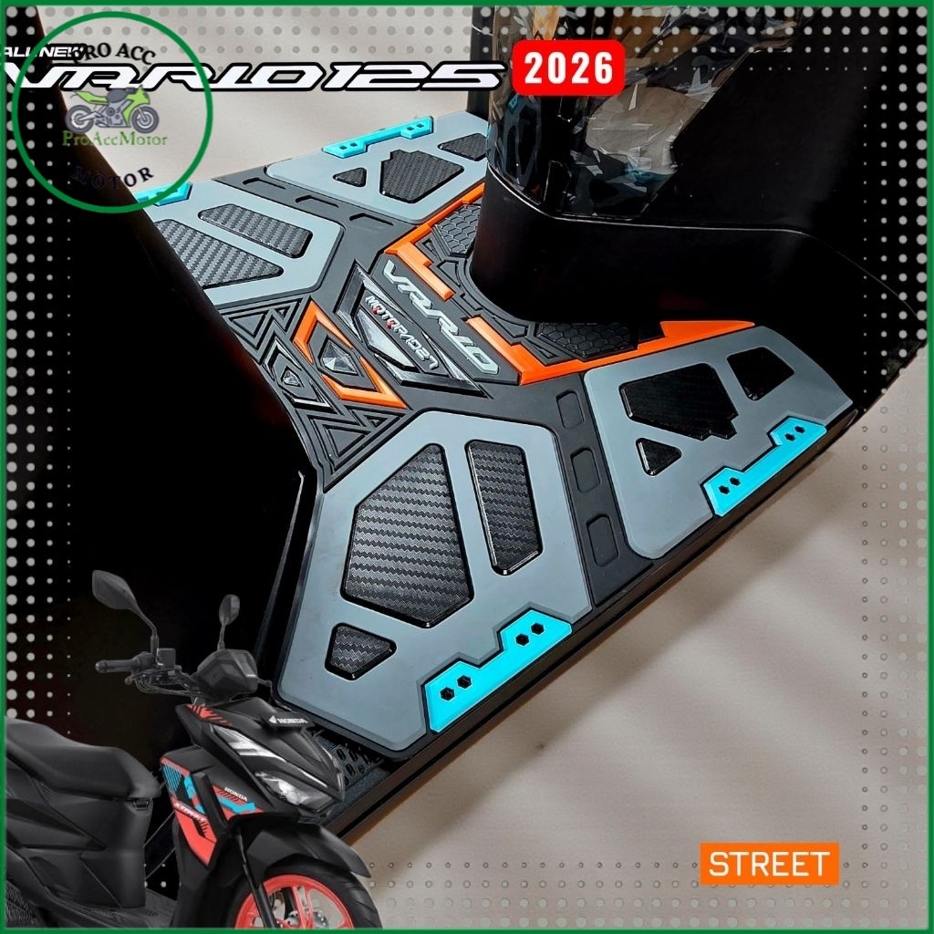 Motopad27 premium Step พรมปูพื้น All new Vario 125 2025/2026 vario125 2026 STREET 2026