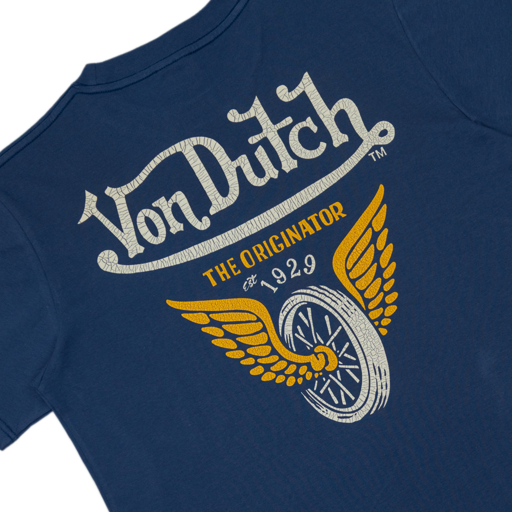 เสื้อยืด Von Dutch 1598 สีกรมท่า