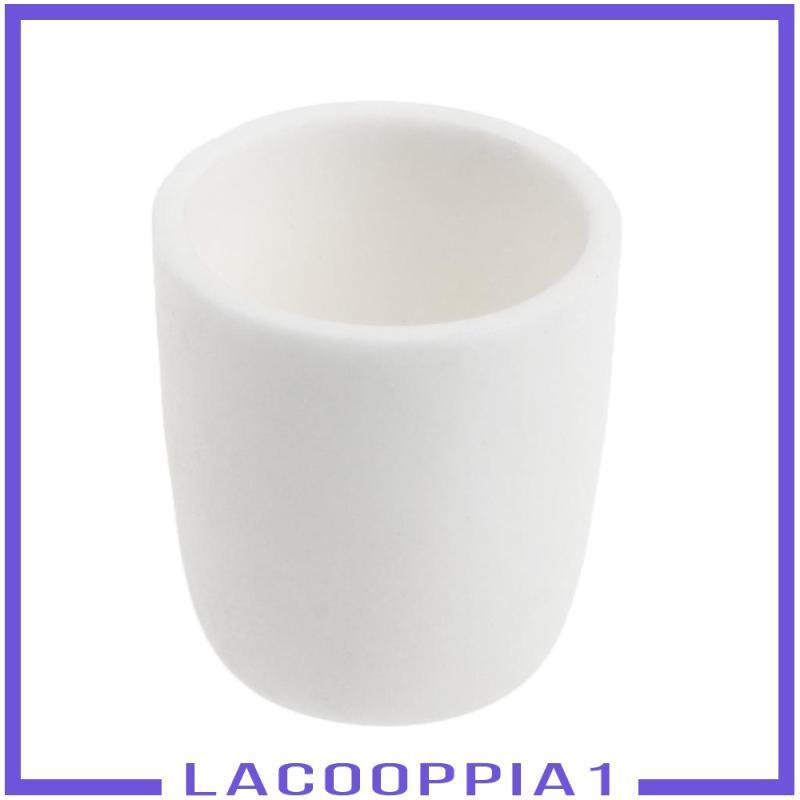 [Lacooppia1] Crucible สําหรับหล่อโลหะละลายความจุ 10 ML สําหรับการทดลองห้องปฏิบัติการ Al2O3>99%