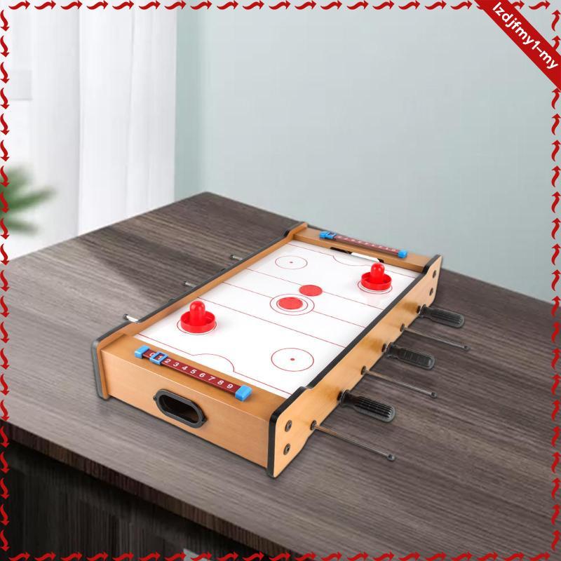 Leipupa Wood Soccer Hockey Game Set Family sport Game Football Board Toy Tabletop Play