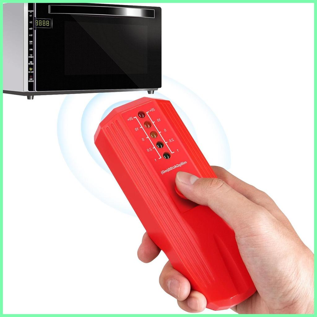 EMF เมตรดิจิตอลแม่เหล็กไฟฟ้าเครื่องตรวจจับรังสีมือถือดิจิตอล LCD EMF Reader เครื่องทดสอบสําหรับต่ํา 