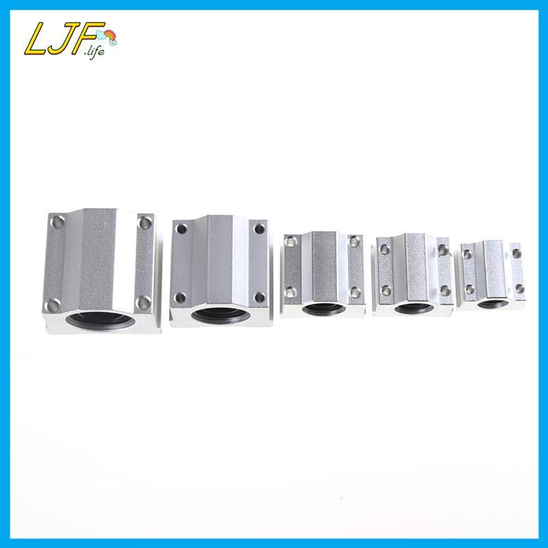 LJF SC8UU-SCS20UU 8-20mm Linear Motion Ball Bearing Machinery Slide Bushing