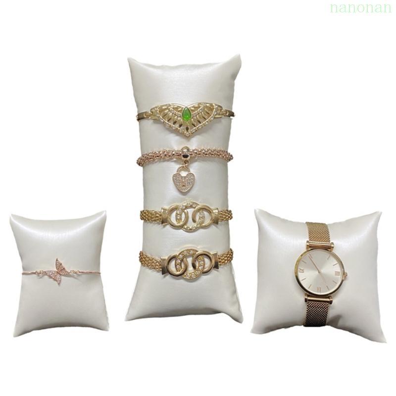 Nan Soft Watch Pillow สร้อยข้อมือทนทาน ขาตั้งโชว์ เบาะรองนั่งนําเสนอเครื่องประดับ