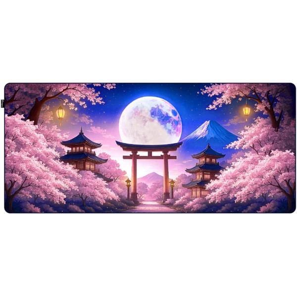 HANA MOUSE PAD SIZE XL 900*400*3 MM แผ่นรองเมาส์ ผิวแบบสปีด : เหมาะกับทุกสไตล์ : ฐานยางกันลื่น : ทน - รูปที่ 6