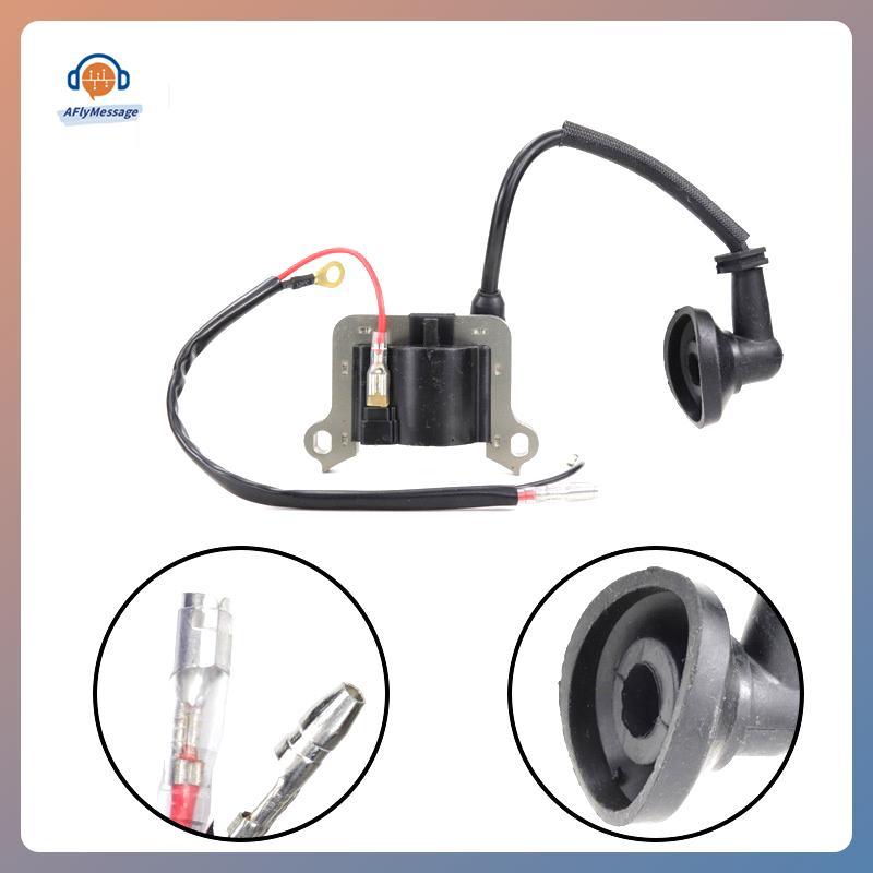 AFl คอยล์จุดระเบิด 1E48F คอยล์จุดระเบิดคอยล์จุดระเบิด Fit สําหรับ 63cc เครื่องตัดแปรงหญ้า Trimmer 48