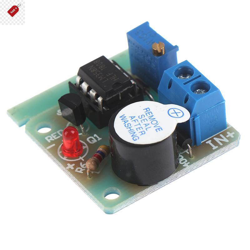 ALIK Anti Over Discharge โมดูลป้องกันแรงดันต่ํา Audible Alarm Buzzer 9V 12V TH